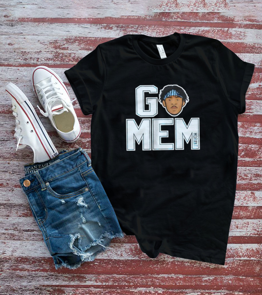 Ja Morant GO MEM Basketball Morant Headband Fan T-Shirt