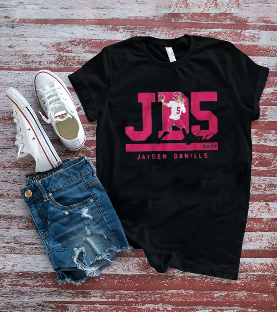 Jayden Daniels Washington Commanders JD5 Vintage Football Player T-Shirt
