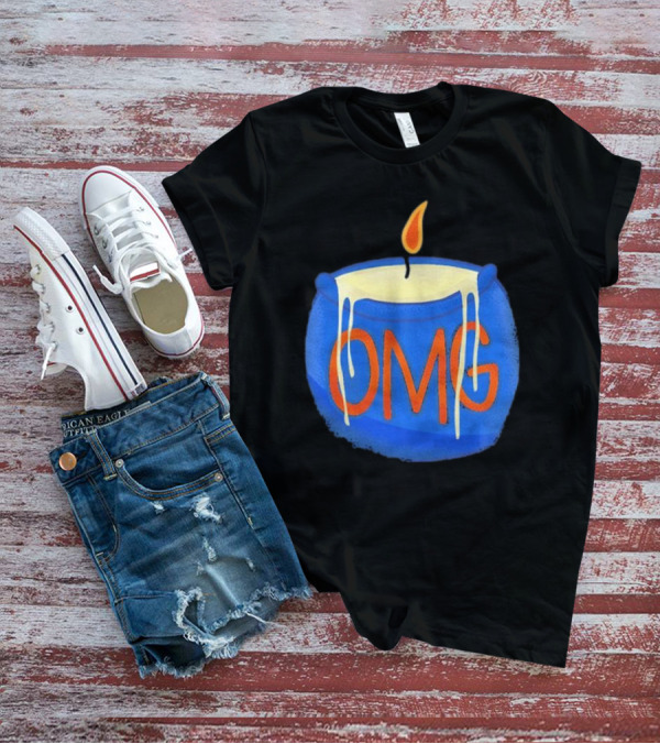 New York Mets OMG Rally Candle Baseball Fan T-Shirt