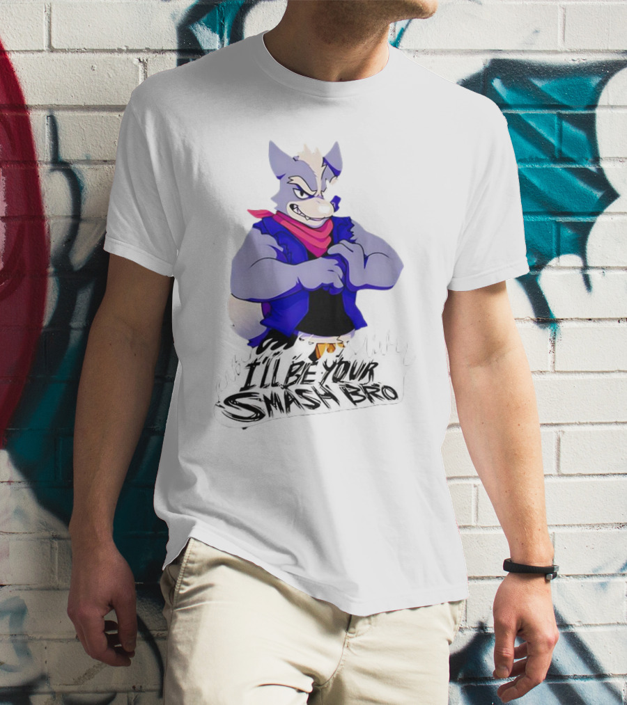 I'll Be Your Smash Bro Wolf Furry T-Shirt