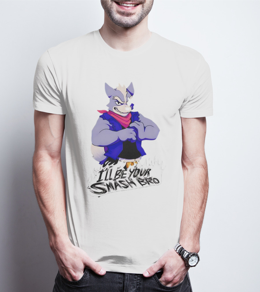 I'll Be Your Smash Bro Wolf Furry T-Shirt