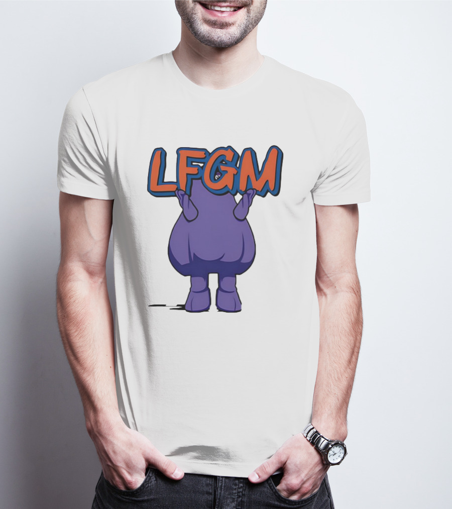 New York Mets Grimace LFGM T-Shirt