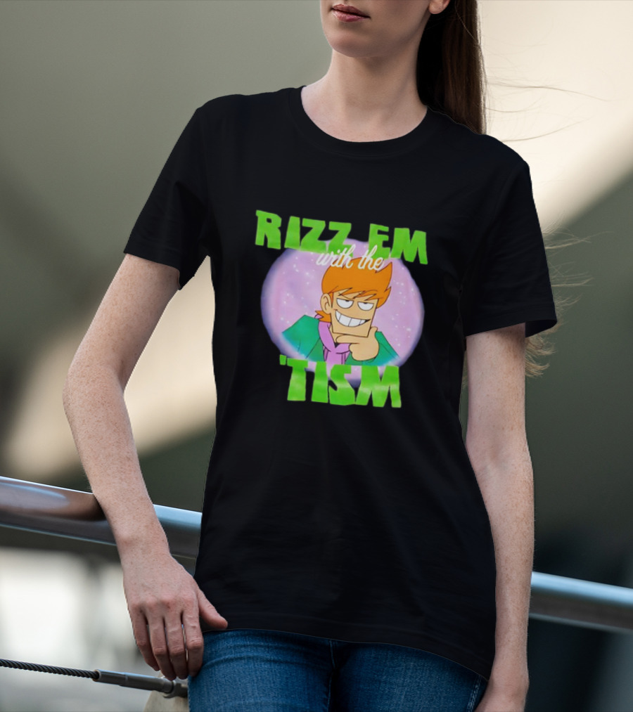 Eddsworld Rizz Em With The Tism T-Shirt