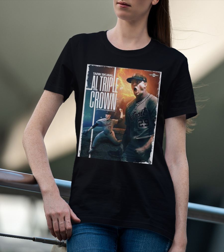 TARIK SKUBAL DETROIT 29 AL TRIPLE CROWN T-Shirt