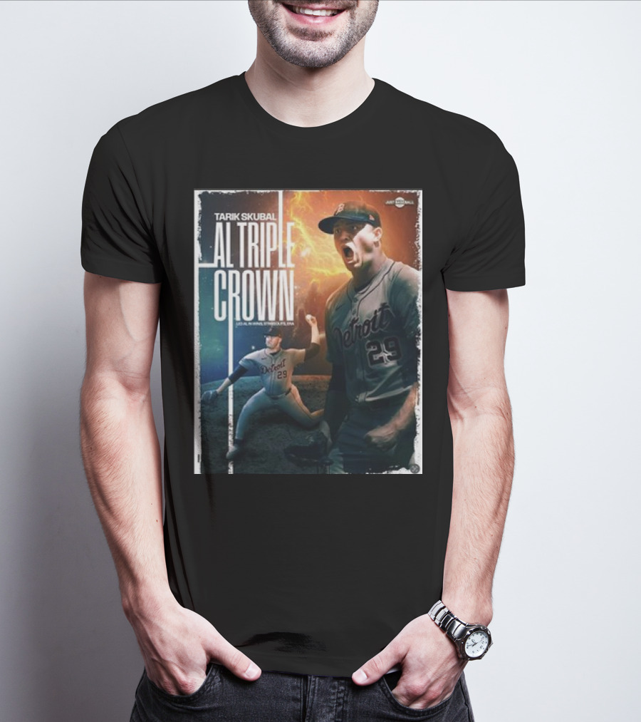 TARIK SKUBAL DETROIT 29 AL TRIPLE CROWN T-Shirt