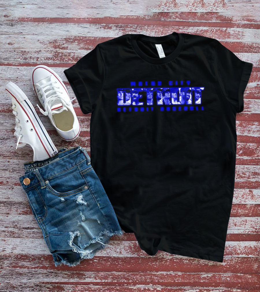Motor City Detroit Baseball Detroit Tigers Players T-Shirt