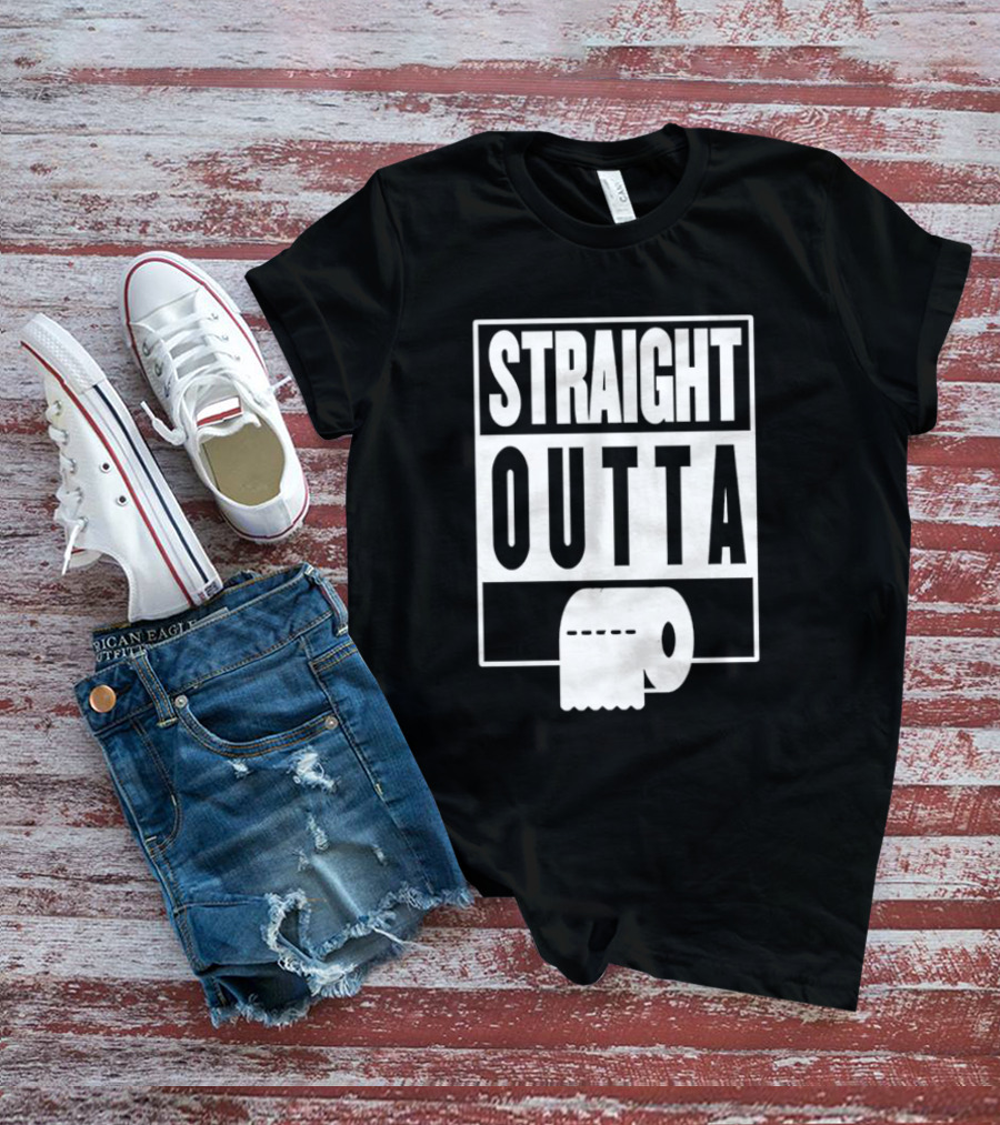 STRAIGHT OUTTA TOILET PAPER T-Shirt