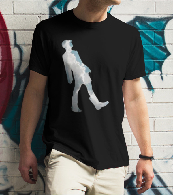 Woosung 4444 Cloud Silhouette Stroll T-Shirt