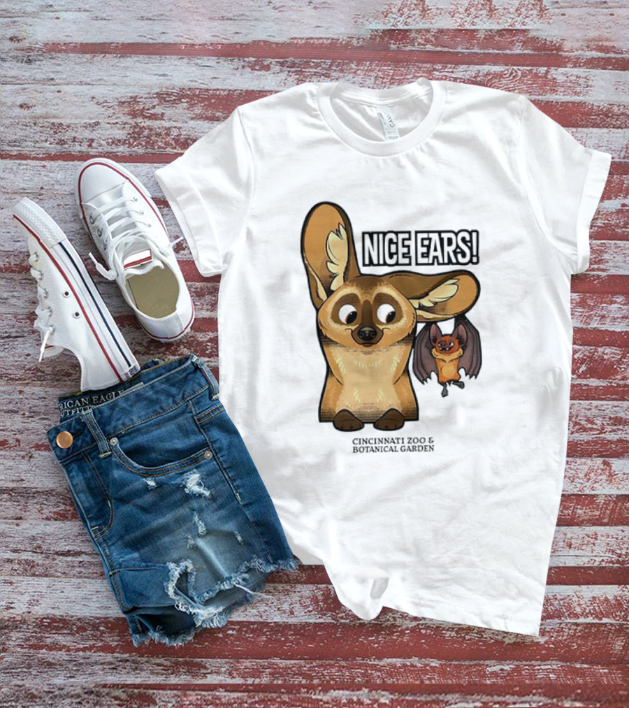 Nice Ears Cincinnati Zoo And Botanical Garden Animal Characters T-Shirt