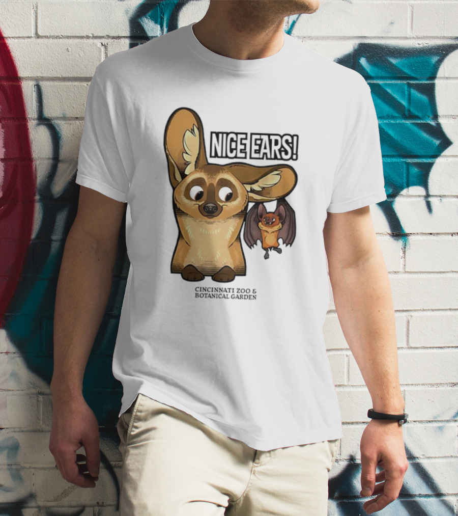 Nice Ears Cincinnati Zoo And Botanical Garden Animal Characters T-Shirt