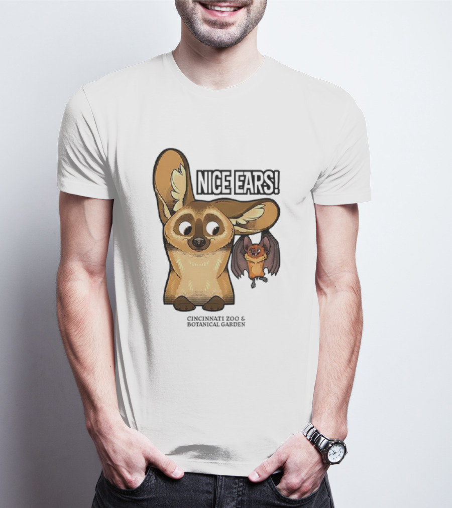 Nice Ears Cincinnati Zoo And Botanical Garden Animal Characters T-Shirt