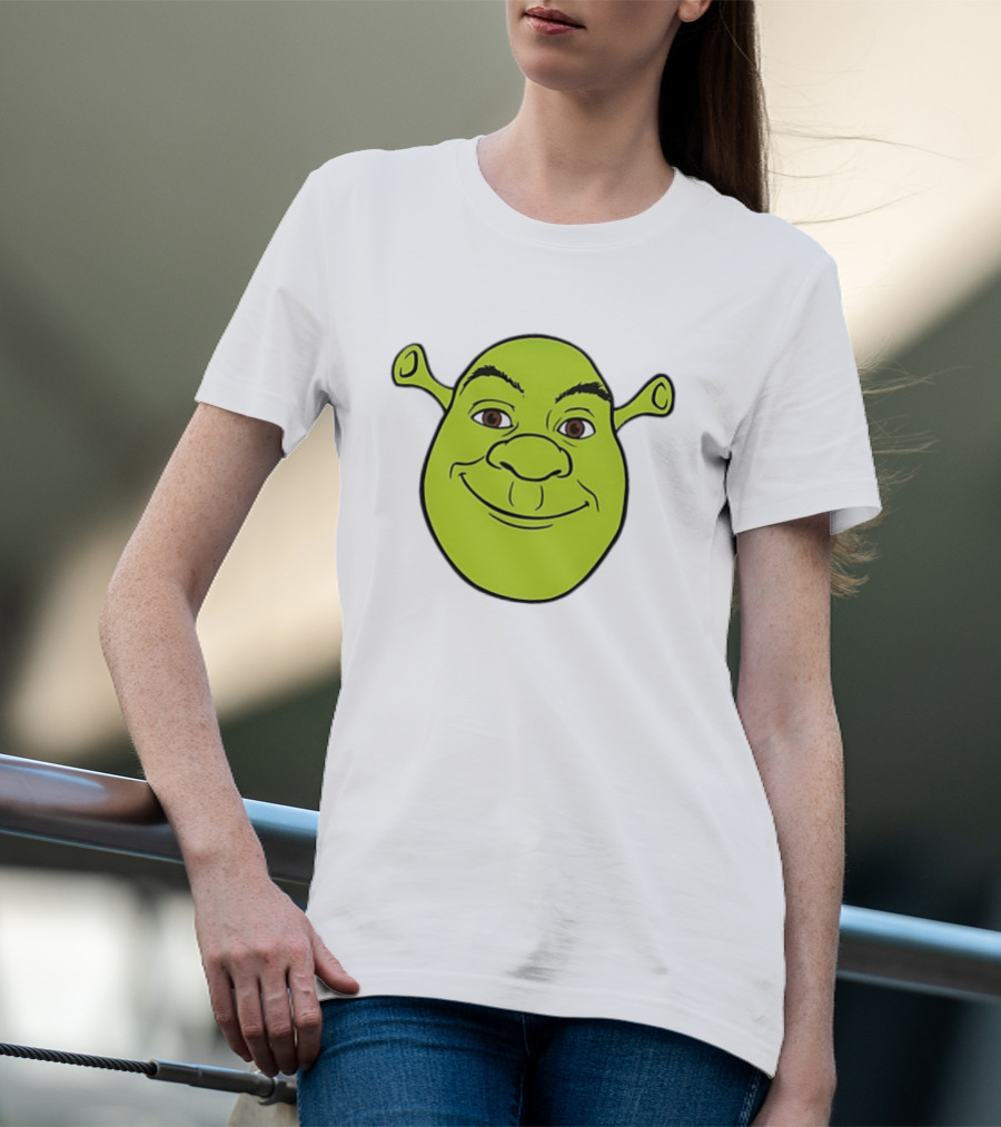 Shrek Big Face Smile Iconic Character Recognition T-Shirt