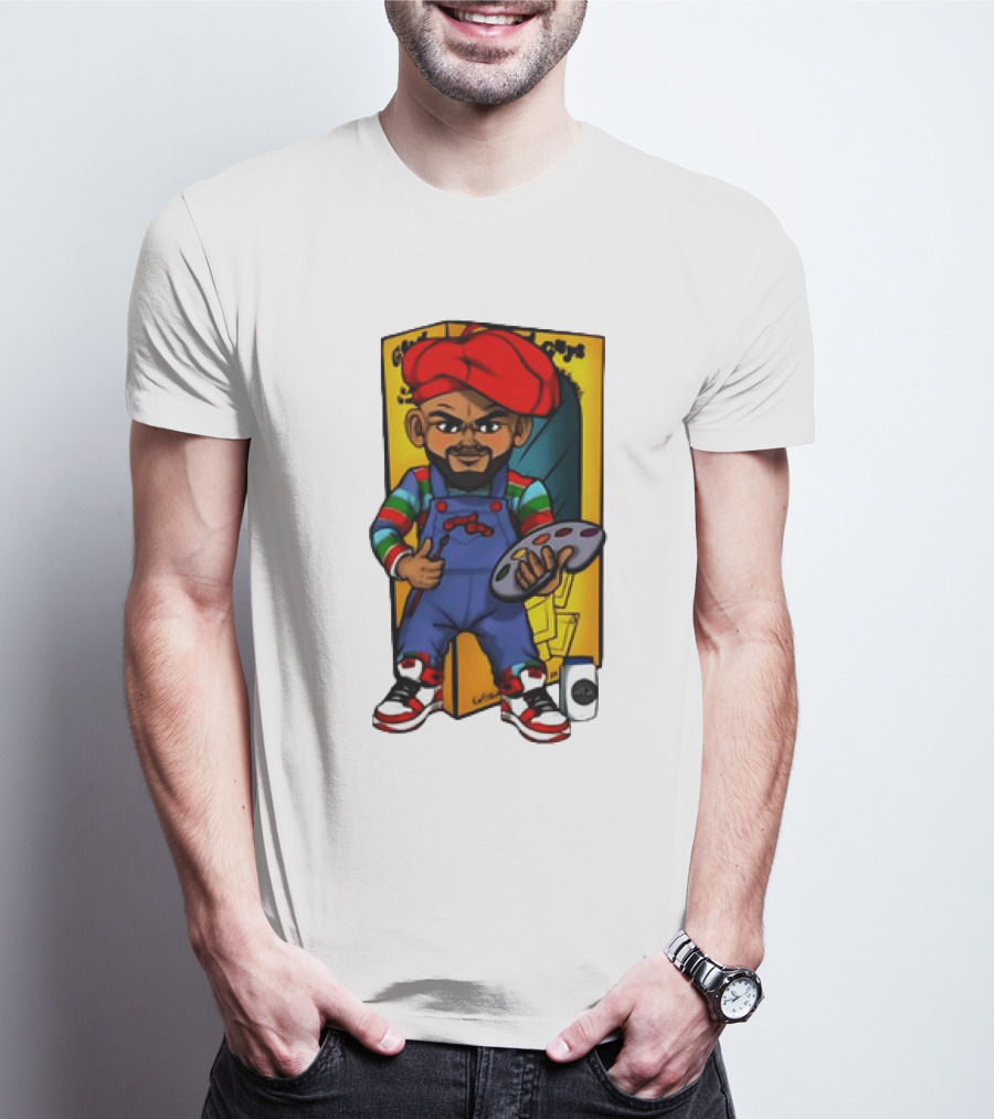 The Real McCoy JDX Cartoon Artist With Palette And Brush T-Shirt
