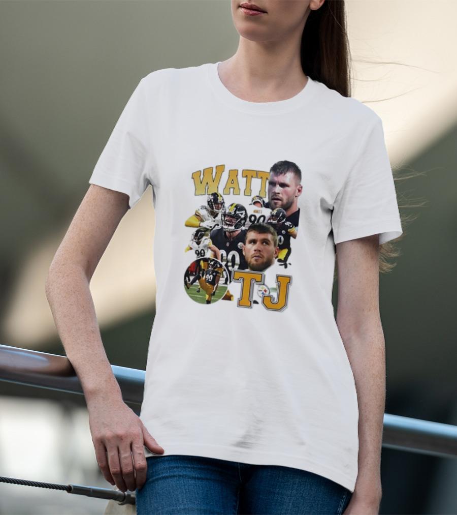 Watt Tj Pittsburgh Steelers Football 90 T-Shirt