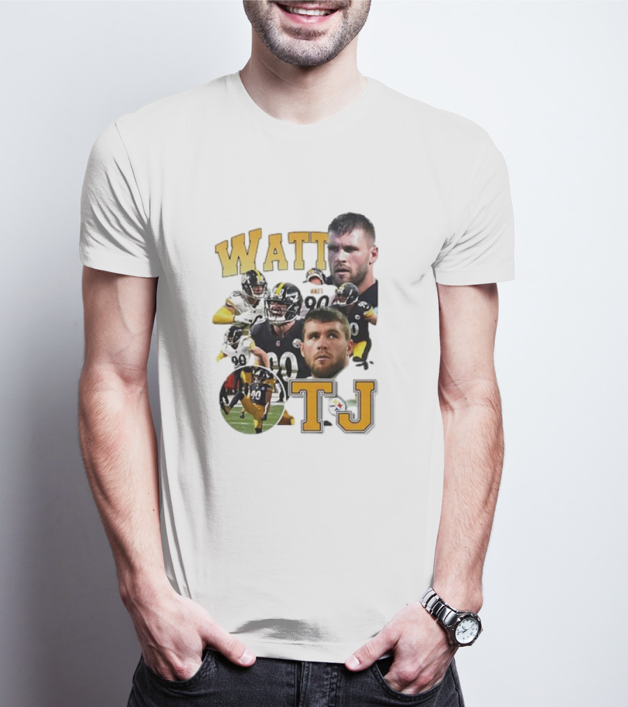 Watt Tj Pittsburgh Steelers Football 90 T-Shirt