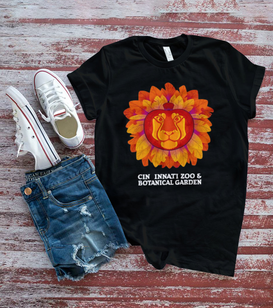 Lion Pumpkin Glow Cincinnati Zoo And Botanical Garden T-Shirt
