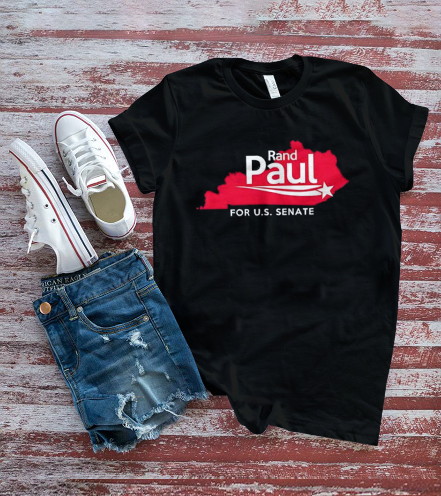 Rand Paul For U.S. Senate Kentucky Map Campaign T-Shirt