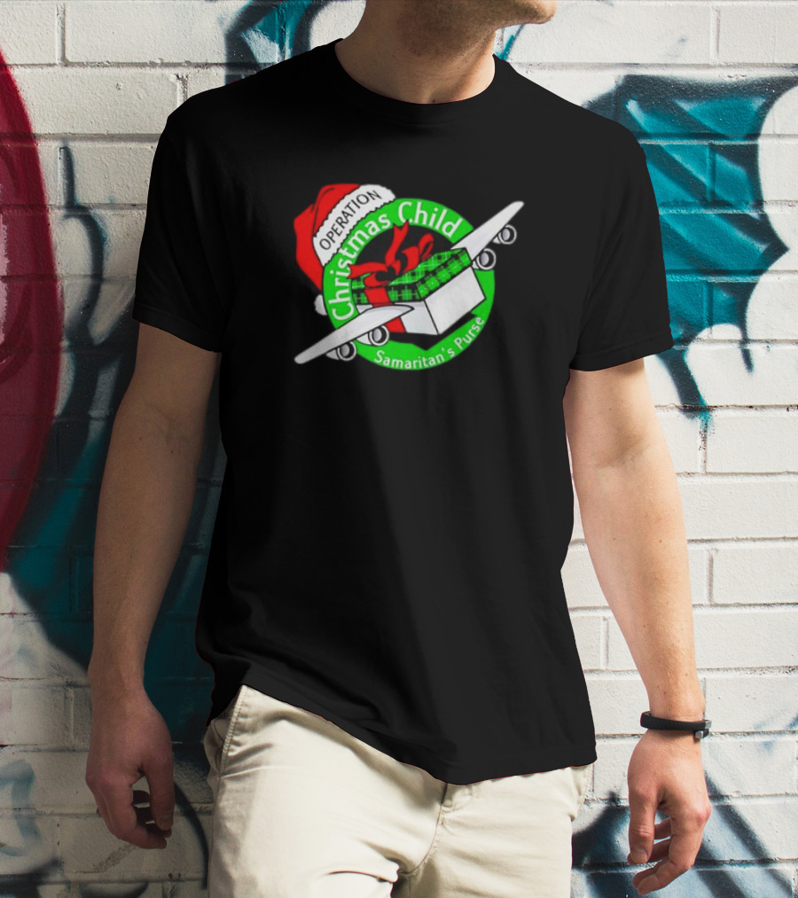 Operation Christmas Child Samaritans Purse Funny Xmas T-Shirt