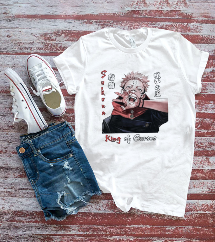 Sukuna King Of Curses Anime T-Shirt
