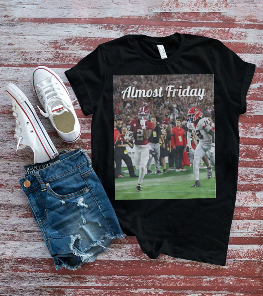 Almost Friday Ryan Williams Alabama Football Action T-Shirt