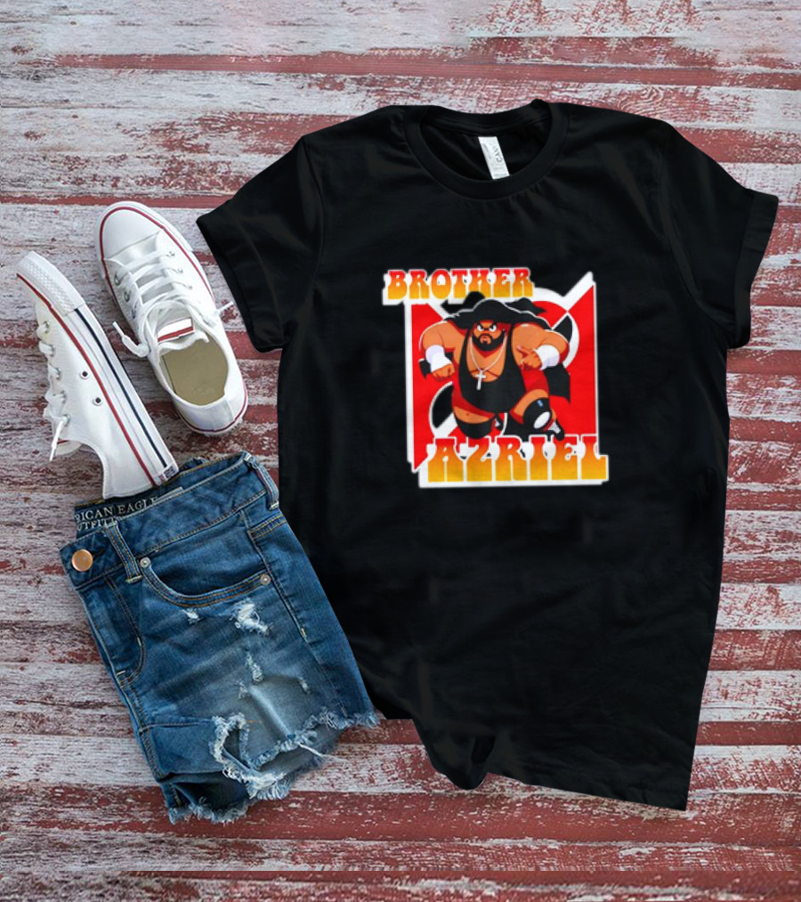Brother Azriel Superhero Cartoon Character T-Shirt