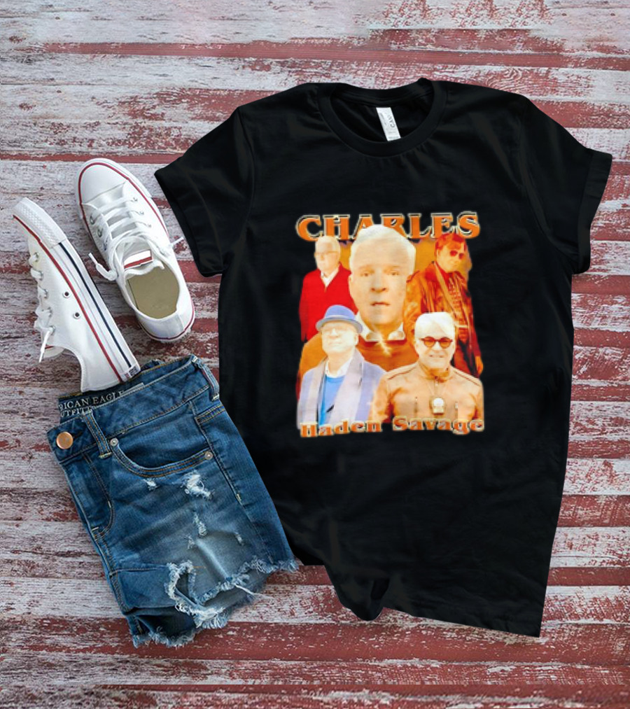 Charles Haden Savage Steve Martin Vintage Bootleg T-Shirt
