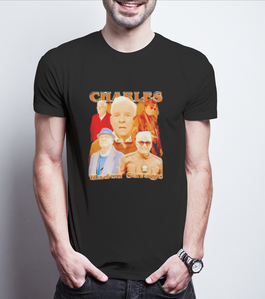 Charles Haden Savage Steve Martin Vintage Bootleg T-Shirt