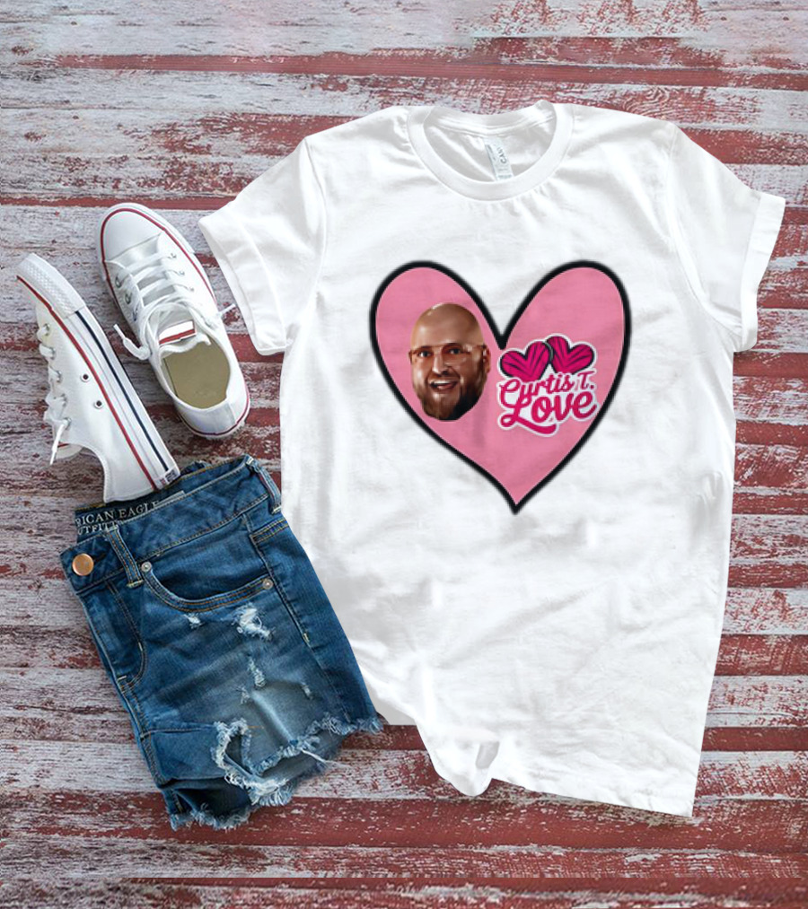Curtis Axel WWE Curtis I Love Heart T-Shirt