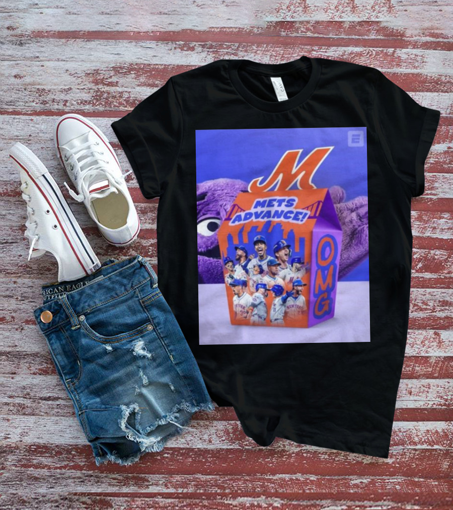 OMG Mets Advance Moving On To The NLCS T-Shirt