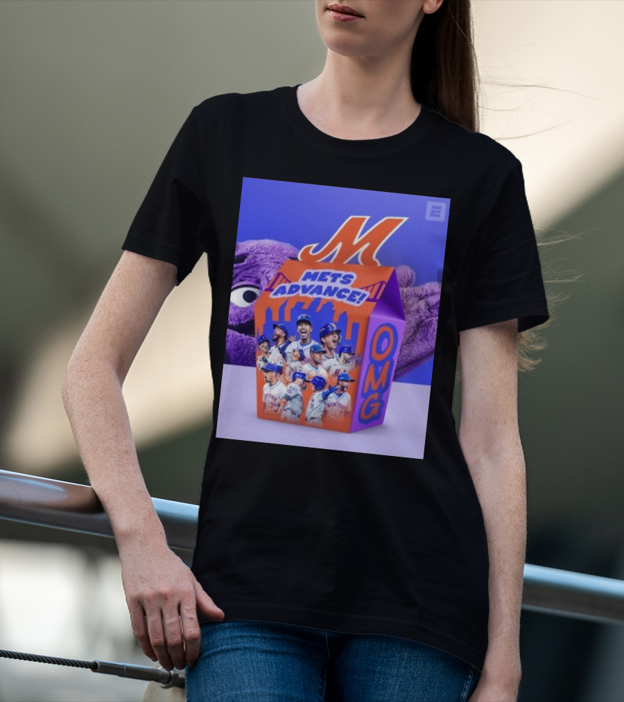 OMG Mets Advance Moving On To The NLCS T-Shirt