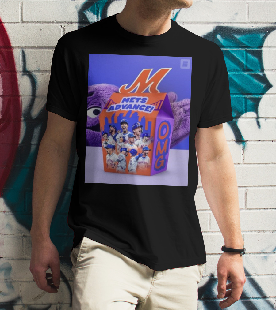 OMG Mets Advance Moving On To The NLCS T-Shirt
