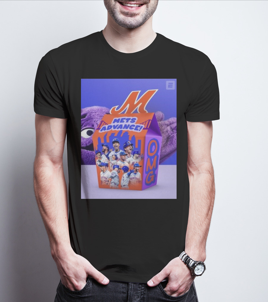 OMG Mets Advance Moving On To The NLCS T-Shirt