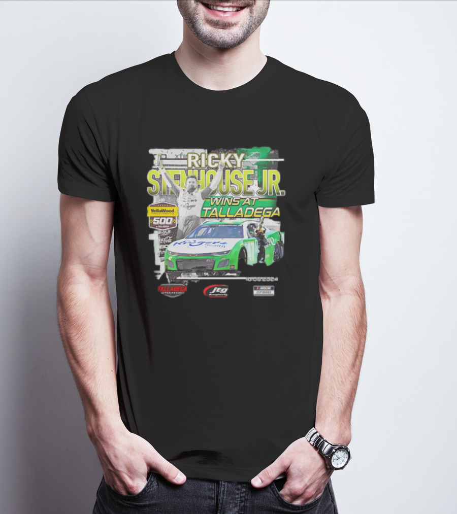 Ricky Stenhouse Jr. Wins At Talladega YellaWood 500 Race T-Shirt