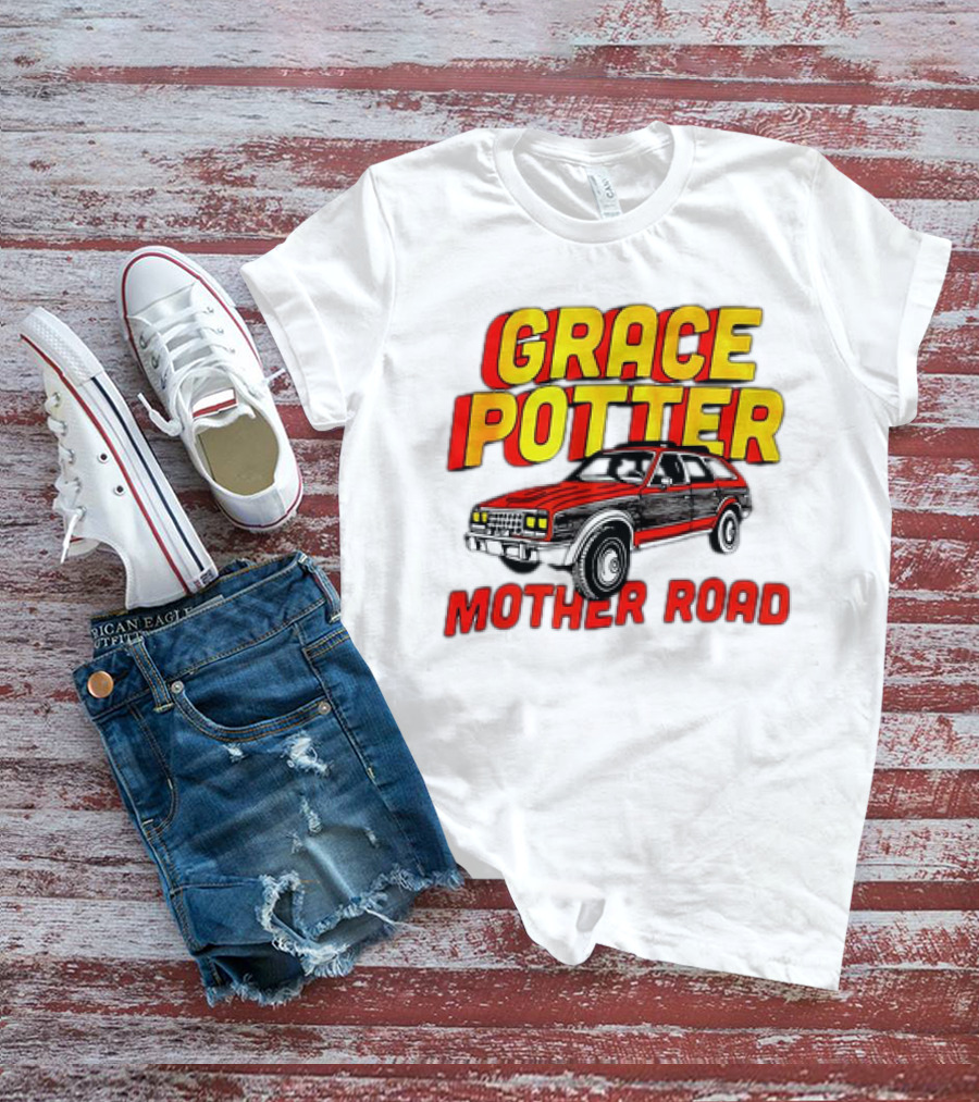 Grace Potter Mother Road Retro Car T-Shirt