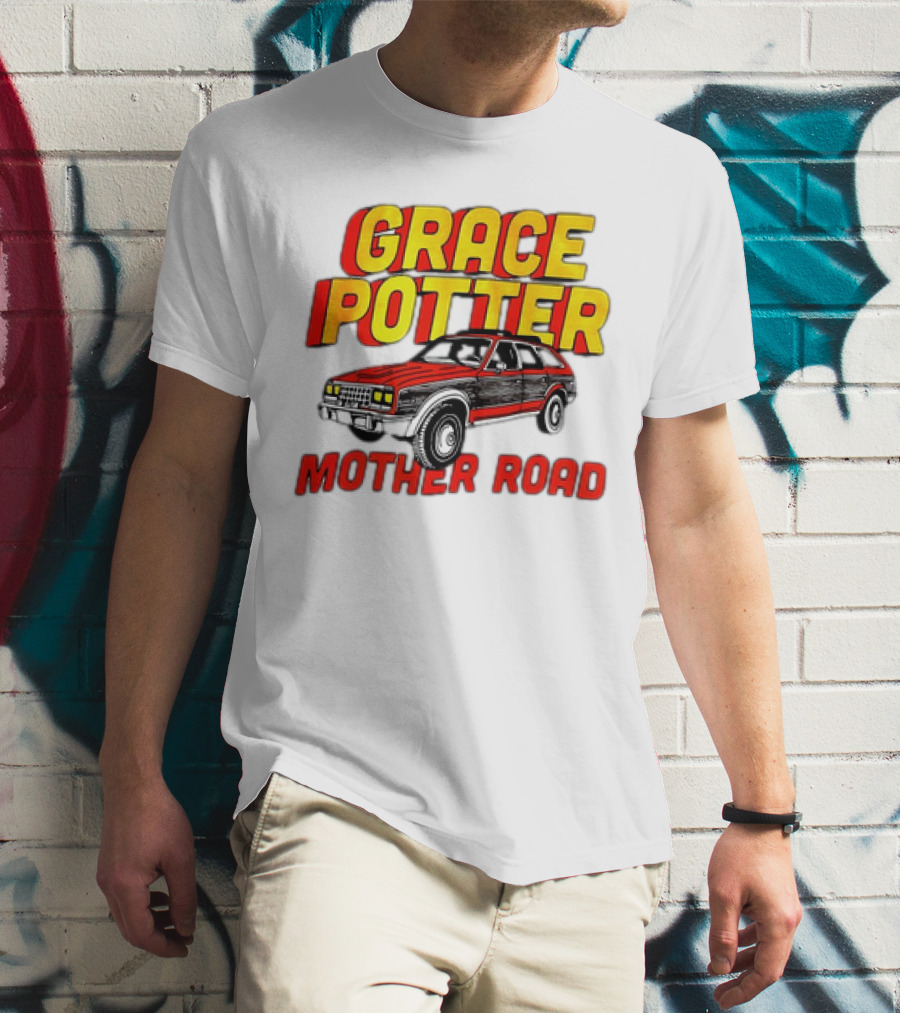 Grace Potter Mother Road Retro Car T-Shirt