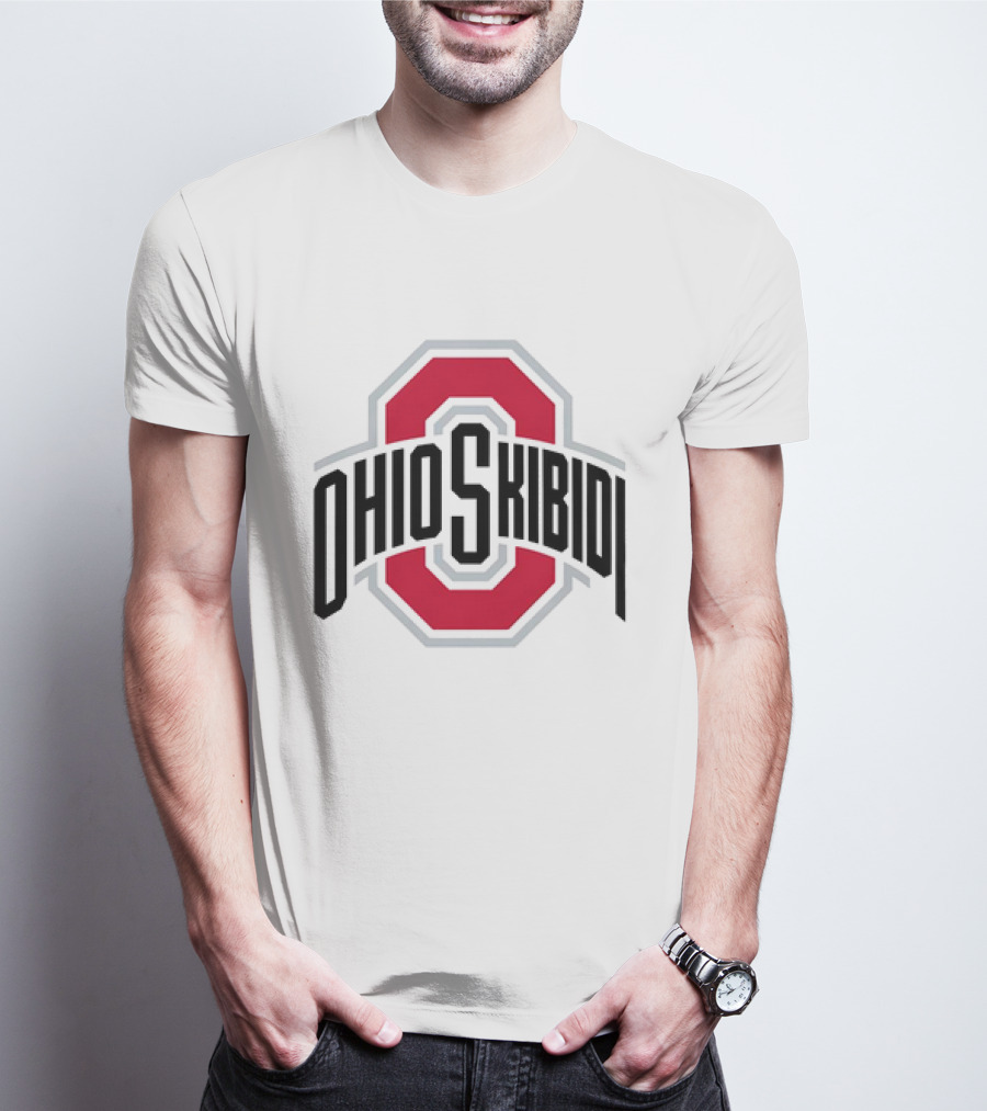 Ohio Skibidi Ohio State Buckeyes T-Shirt