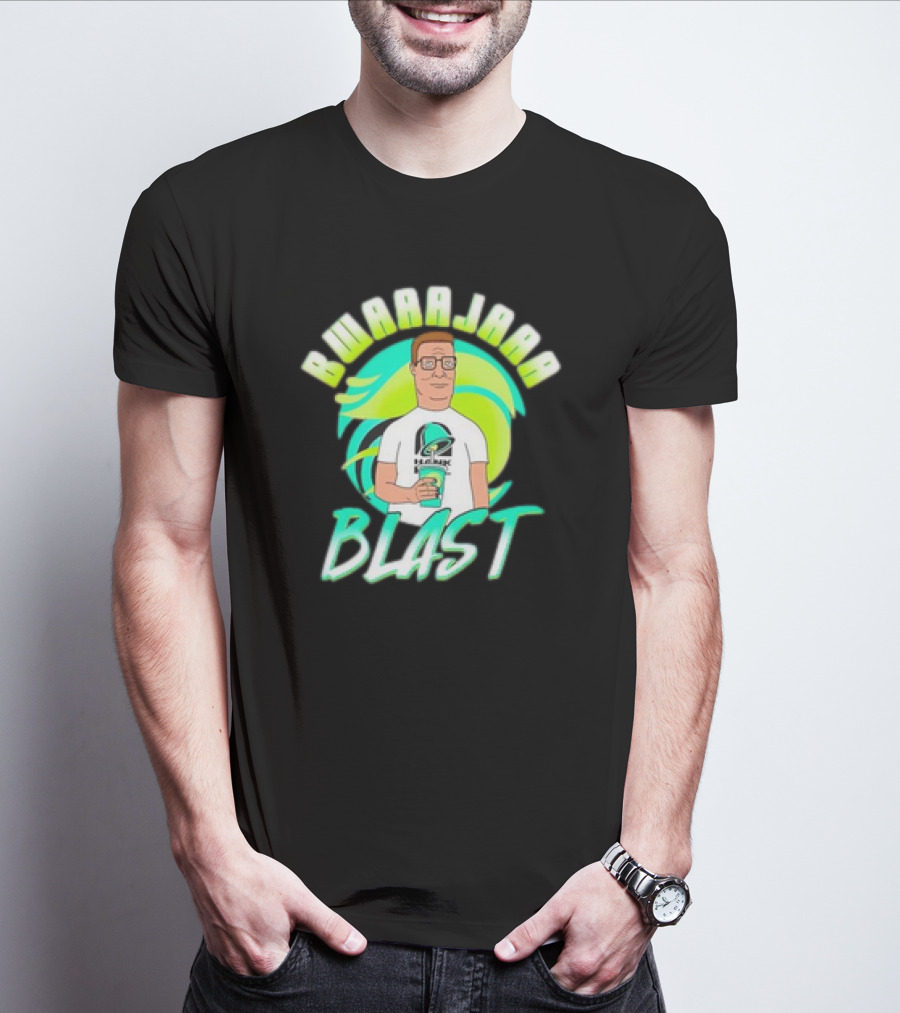 Bwaaajaa Blast Cartoon Retro H Fuel T-Shirt