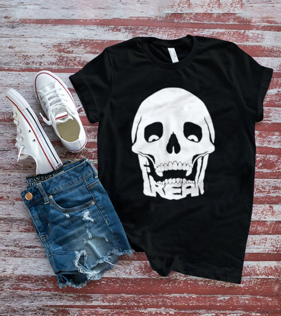 Freak Premium Fluorescent Skull Real T-Shirt