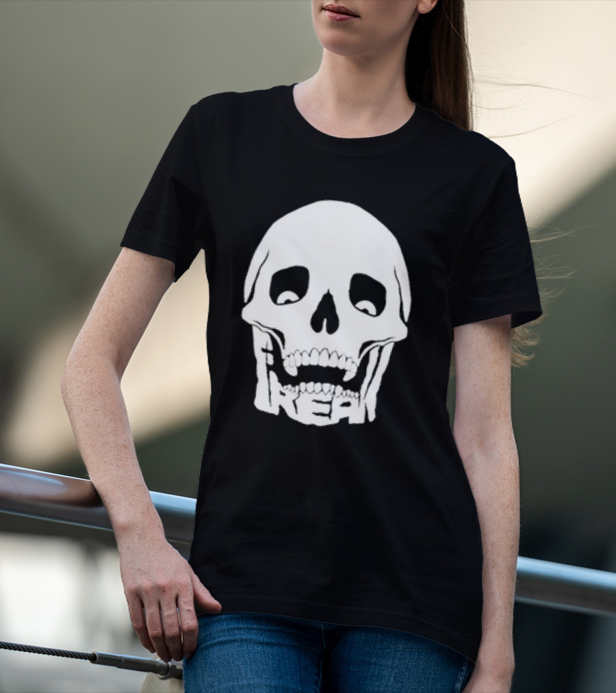 Freak Premium Fluorescent Skull Real T-Shirt