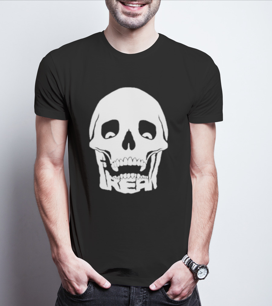 Freak Premium Fluorescent Skull Real T-Shirt