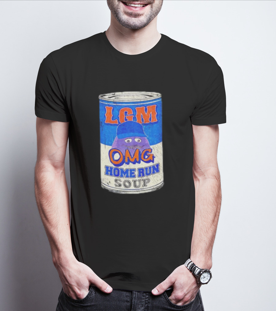 LGM OMG Home Run Soup New York Retro T-Shirt