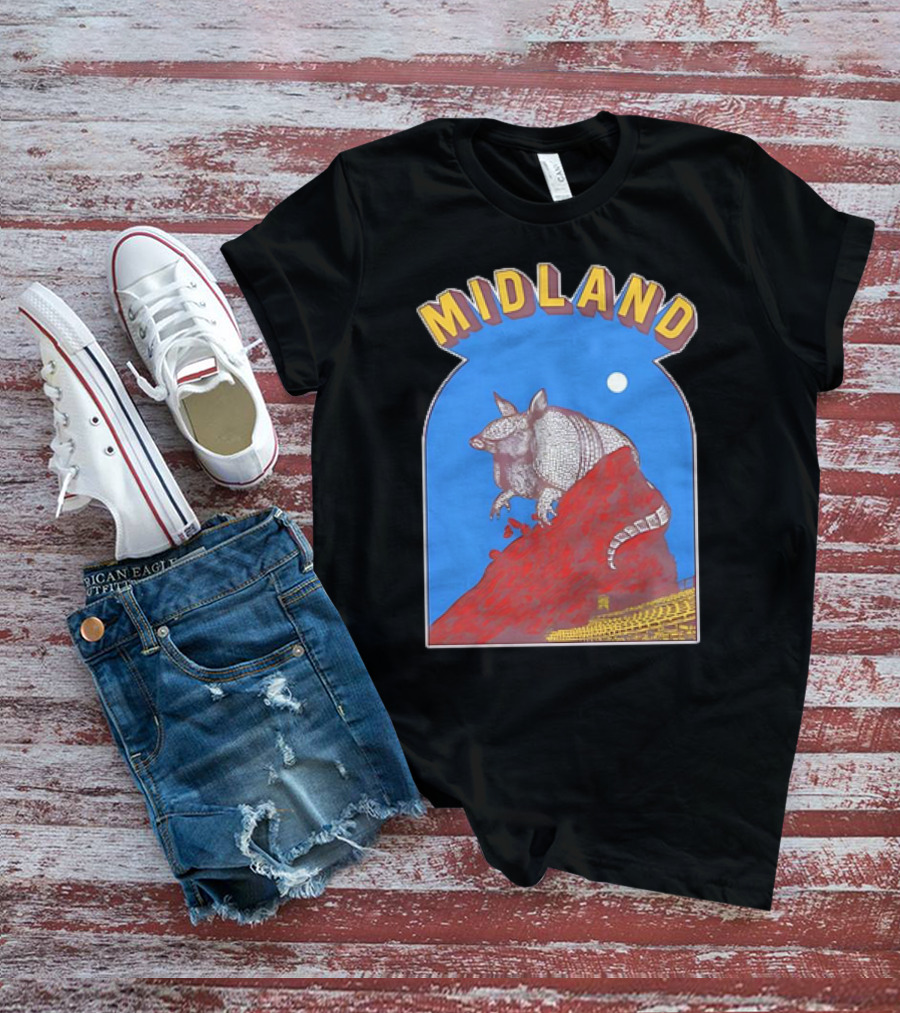 Midland Armadillo At Red Rocks Amphitheatre October 12 T-Shirt