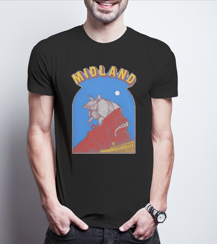Midland Armadillo At Red Rocks Amphitheatre October 12 T-Shirt