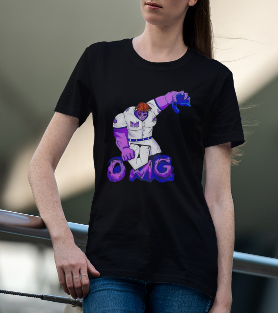 Omg New York Mets Winker Smash Postseason T-Shirt