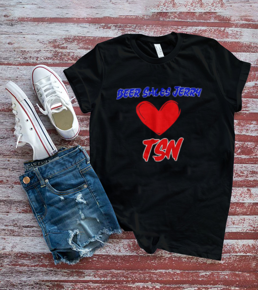 Beer Sales Jerry Love Heart TSN T-Shirt