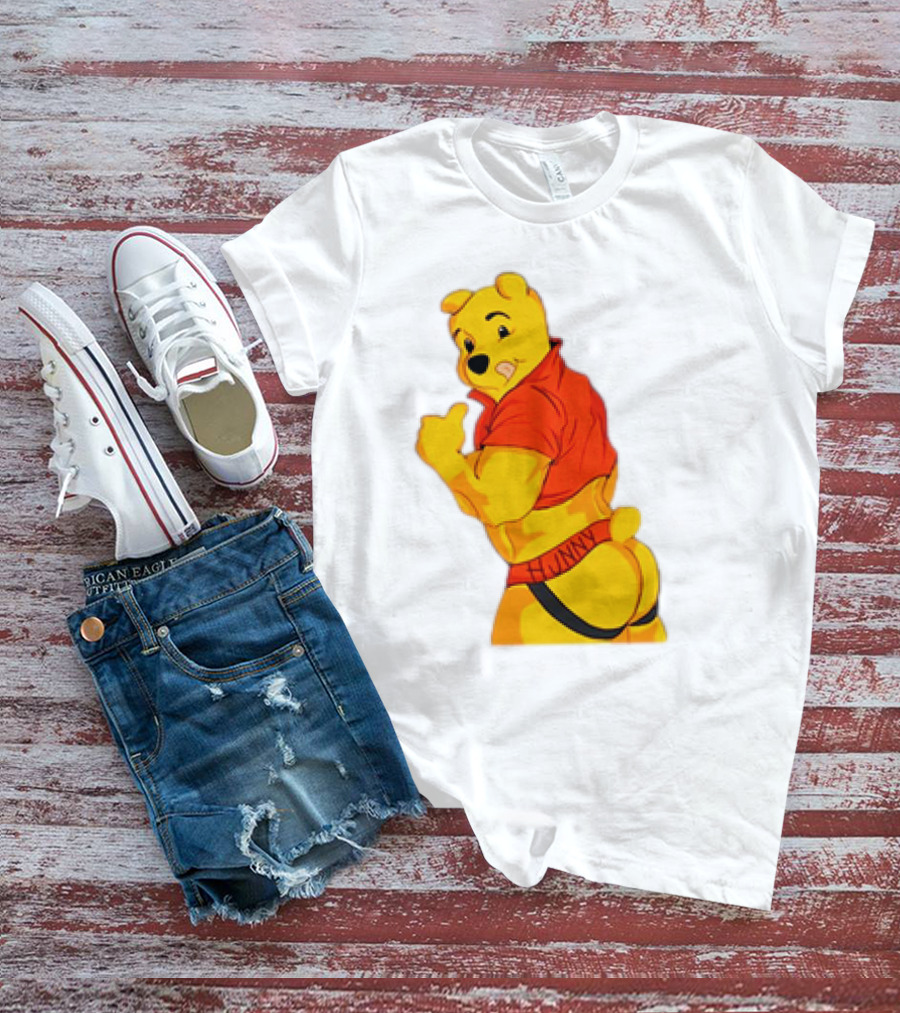 Buff Winnie The Pooh Meme Thicc Winnie T-Shirt