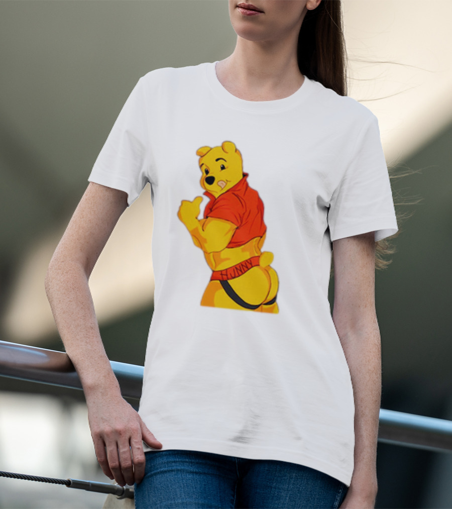 Buff Winnie The Pooh Meme Thicc Winnie T-Shirt