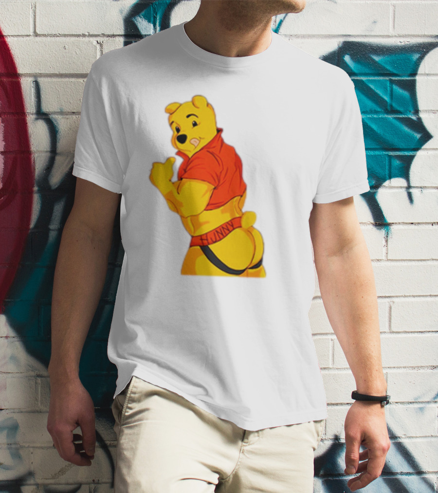 Buff Winnie The Pooh Meme Thicc Winnie T-Shirt