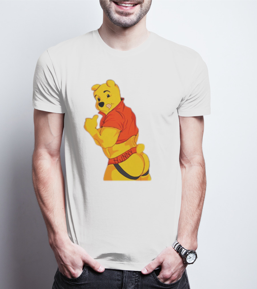 Buff Winnie The Pooh Meme Thicc Winnie T-Shirt