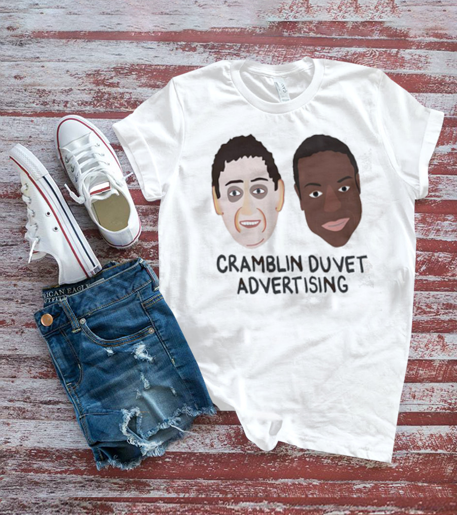 Cramblin Duvet Advertising Faces T-Shirt
